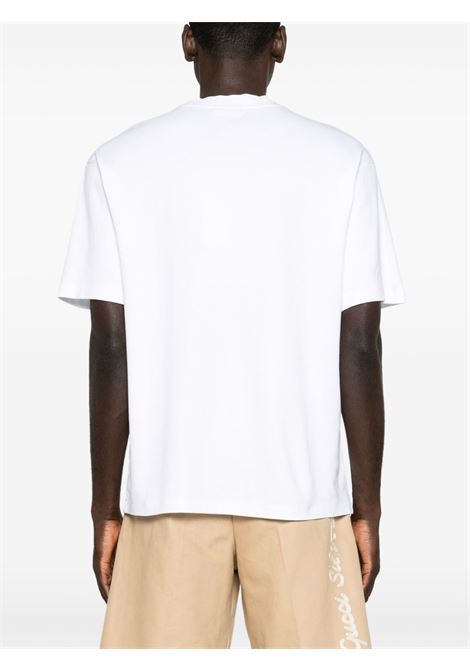 T-shirt le t-shirt slogan in bianco Drole de monsieur - uomo DROLE DE MONSIEUR | PERMTS202CO002OPW